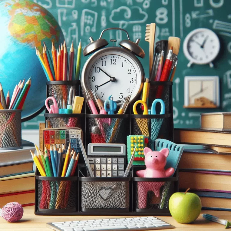 School Supply Organizer That Boosts Focus – Declutter Your Desk and Your Mind!